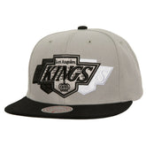 Los Angeles Kings Mitchell & Ness Soul Triple Up Snapback Hat - Gray - NHL