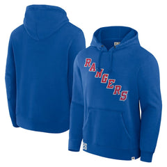 New York Rangers Fanatics Decades Collection Tradition Hoodie - Blue - NHL