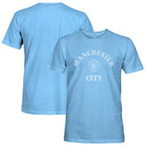 Manchester City 1863FC Team Arch Retro Tri-Blend T-Shirt Sky Blue - FIFA World CUP