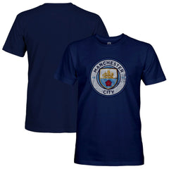 Manchester City 1863FC Badge T-Shirt Navy - FIFA World CUP