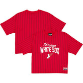 Chicago White Sox New Era Women's 2025 City Connect Pinstripe T-Shirt - MLB