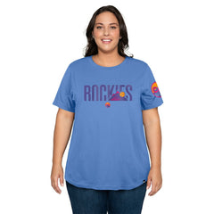 Colorado Rockies New Era Women's 2025 City Connect Plus Size T-Shirt - MLB