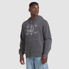 Anaheim Ducks Fanatics Made in Canada Pullover Hoodie - Black - NHL