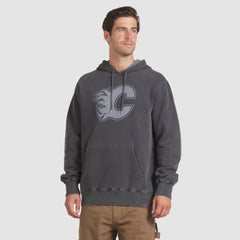 Calgary Flames Fanatics Made in Canada Pullover Hoodie - Black - NHL
