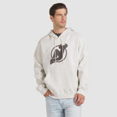 New Jersey Devils Fanatics Made in Canada Pullover Hoodie - Cream - NHL