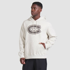 Montreal Canadiens Fanatics Made in Canada Pullover Hoodie - Cream - NHL