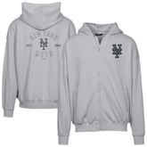 New York Mets Levelwear Uphill Abyssal Full-Zip Hoodie - MLB
