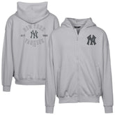 New York Yankees Levelwear Uphill Abyssal Full-Zip Hoodie - MLB