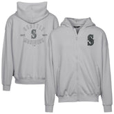 Seattle Mariners Levelwear Uphill Abyssal Full-Zip Hoodie - MLB