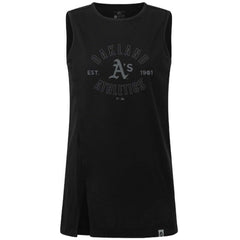Oakland Athletics Levelwear Women's Influx Abyssal Tank Top - MLB