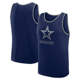 Dallas Cowboys Logo Athletic Unmatched Success Tank Top Navy | NFL