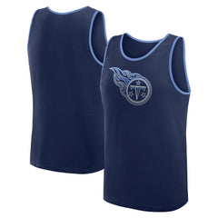 Tennessee Titans Logo Athletic Unmatched Success Tank Top Navy | NFL