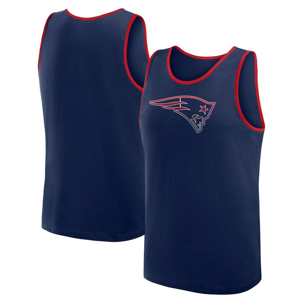 New England Patriots Logo Athletic Unmatched Success Tank Top Navy | NFL