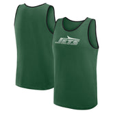 New York Jets Logo Athletic Unmatched Success Tank Top Green | NFL