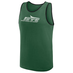 New York Jets Logo Athletic Unmatched Success Tank Top Green | NFL