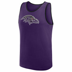 Baltimore Ravens Logo Athletic Unmatched Success Tank Top Purple | NFL