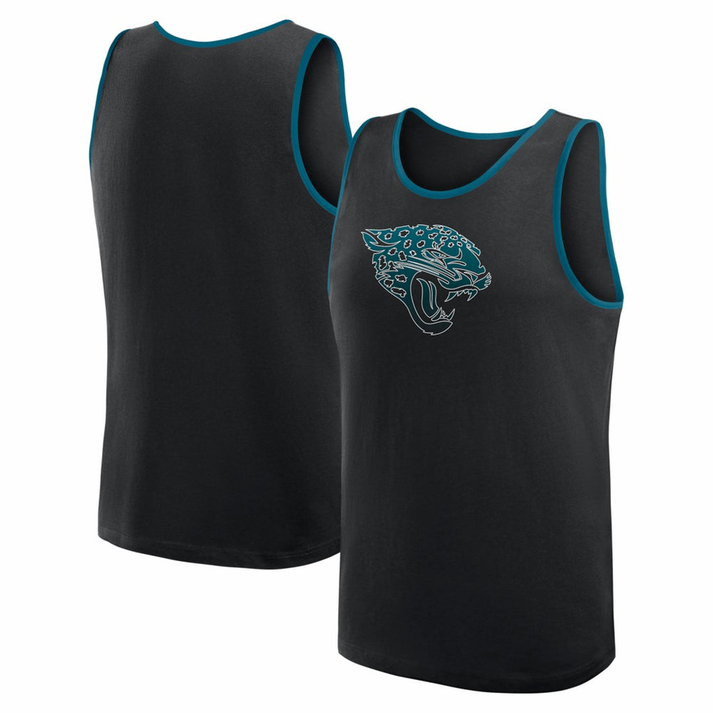 Jacksonville Jaguars Logo Athletic Unmatched Success Tank Top Black | NFL