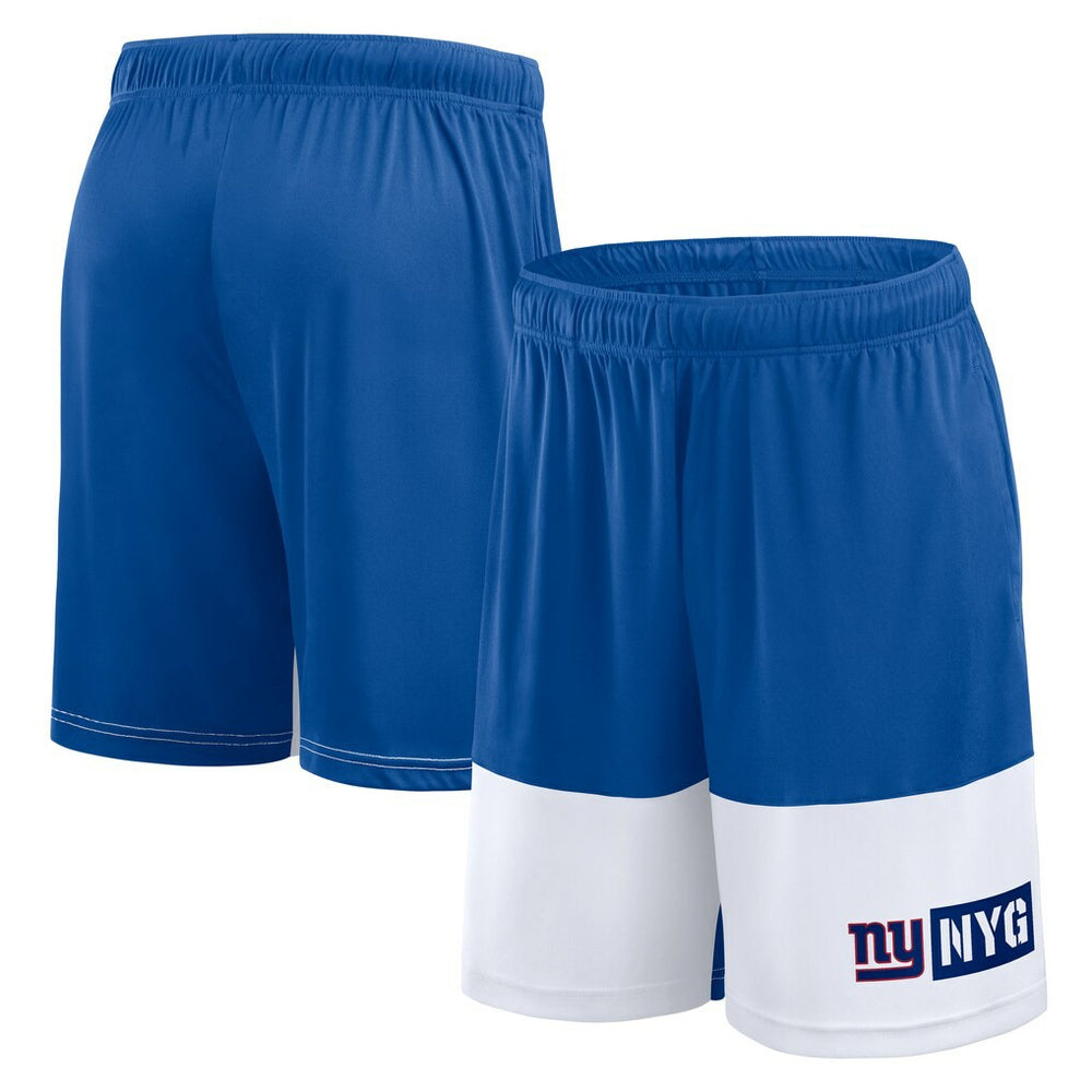 New York Giants Logo Athletic Best of the Best Shorts Royal | NFL