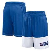 New York Giants Logo Athletic Best of the Best Shorts Royal | NFL