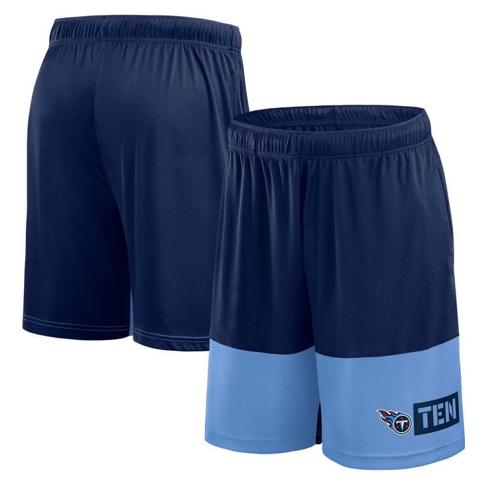 Tennessee Titans Logo Athletic Best of the Best Shorts Navy | NFL