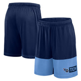 Tennessee Titans Logo Athletic Best of the Best Shorts Navy | NFL