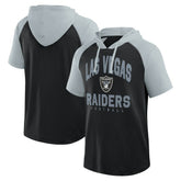Las Vegas Raiders Logo Athletic Prime Hoodie T-Shirt Black | NFL