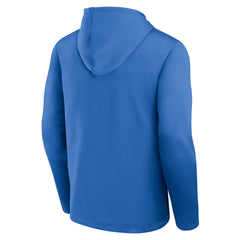 Detroit Lions Logo Athletic Head Start Pullover Hoodie Blue | NFL