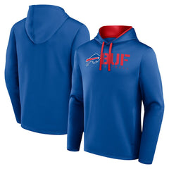 Buffalo Bills Logo Athletic Head Start Pullover Hoodie Royal | NFL