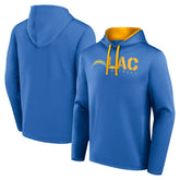 Los Angeles Chargers Logo Athletic Head Start Pullover Hoodie Powder Blue | NFL
