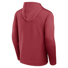 Arizona Cardinals Logo Athletic Head Start Pullover Hoodie Cardinal | NFL