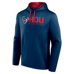 Houston Texans Logo Athletic Head Start Pullover Hoodie Navy | NFL