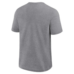 Green Bay Packers Logo Athletic Top Notch T-Shirt Heather Gray | NFL