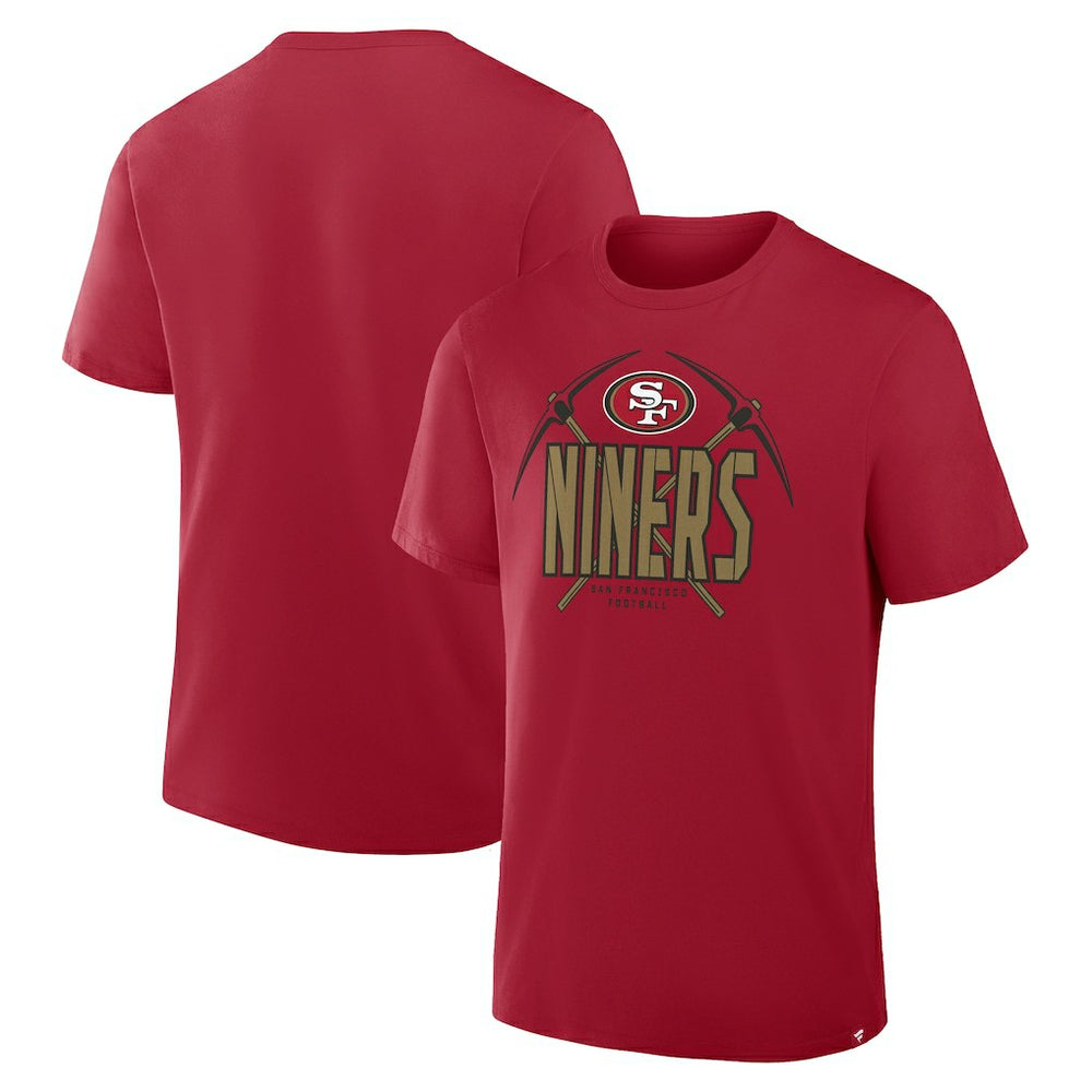 San Francisco 49ers Hometown True Favorite T-Shirt Scarlet | Fanatics