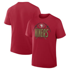 San Francisco 49ers Hometown True Favorite T-Shirt Scarlet | Fanatics