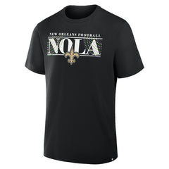 New Orleans Saints Hometown True Favorite T-Shirt Black | Fanatics