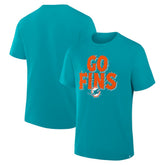 Miami Dolphins Hometown True Favorite T-Shirt Aqua | Fanatics