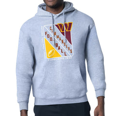 Washington Commanders Starter Shield Logo Pullover Hoodie Heather Gray | NFL