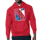 Buffalo Bills Starter Shield Logo Pullover Hoodie Red | NFL