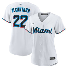 Sandy Alcantara Miami Marlins Nike Women's Home Replica Player Jersey - MLB