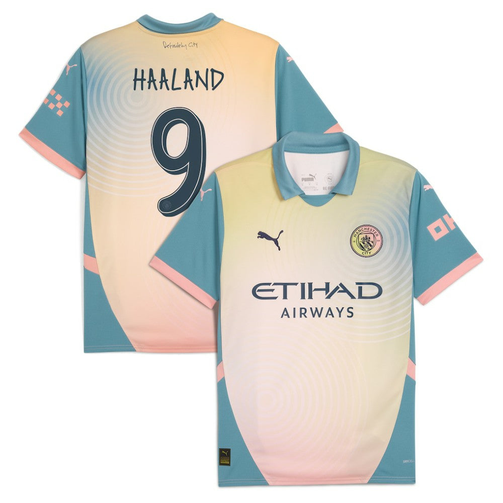 Erling Haaland Manchester City 2024/25 Fourth Replica Player Jersey Blue | Puma