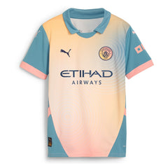 Kevin De Bruyne Manchester City Youth 2024/25 Fourth Replica Player Jersey Blue | Puma Online