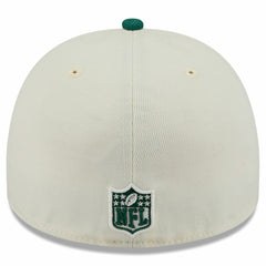 New York Jets New Era 2025 NFL Draft A-Frame 59FIFTY Fitted Hat Cream/Green | NFL