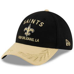 New Orleans Saints New Era 2025 NFL Draft 39THIRTY Flex Hat Black/Gold | NFL