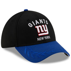 New York Giants New Era 2025 NFL Draft 39THIRTY Flex Hat Black/Royal | NFL