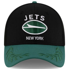 New York Jets New Era 2025 NFL Draft 39THIRTY Flex Hat Black/Green | NFL