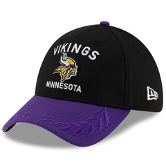 Minnesota Vikings New Era 2025 NFL Draft 39THIRTY Flex Hat Black/Purple | NFL