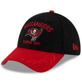 Tampa Bay Buccaneers New Era 2025 NFL Draft 39THIRTY Flex Hat Black/Red | NFL
