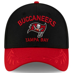 Tampa Bay Buccaneers New Era 2025 NFL Draft 39THIRTY Flex Hat Black/Red | NFL