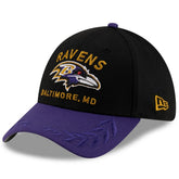 Baltimore Ravens New Era 2025 NFL Draft 39THIRTY Flex Hat Black/Purple | NFL