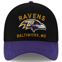 Baltimore Ravens New Era 2025 NFL Draft 39THIRTY Flex Hat Black/Purple | NFL